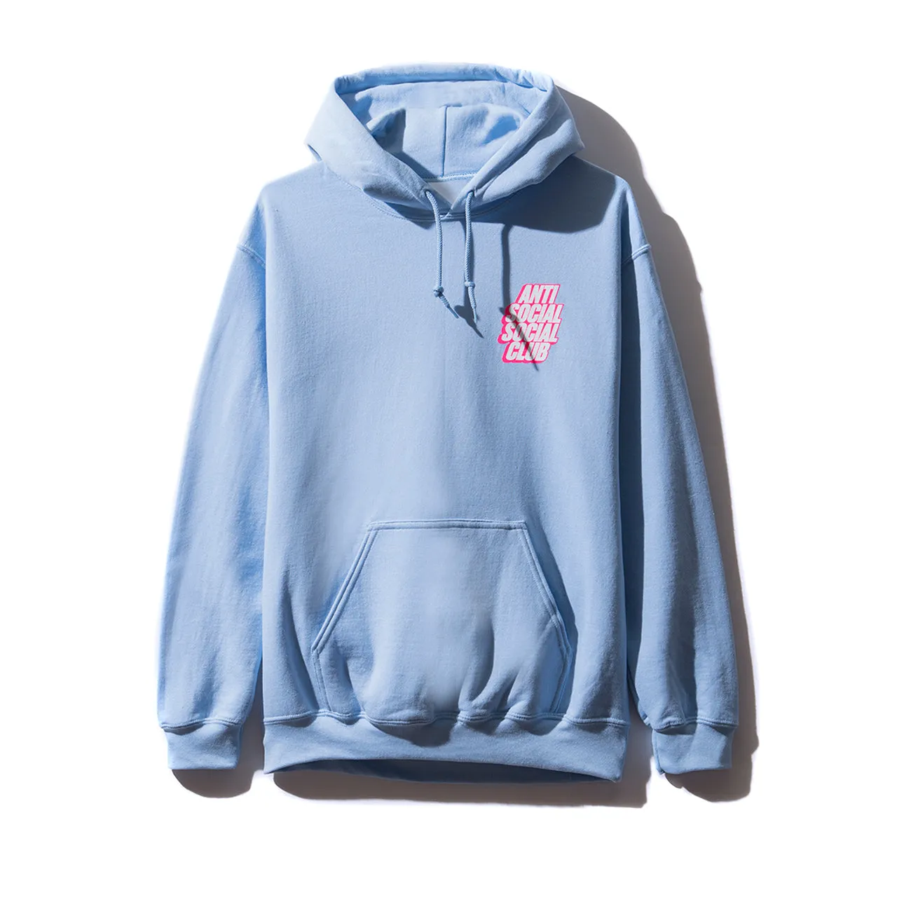 Blocked Logo Blue Hoodie sold by Anti Social Social Club product image thumbnail 2