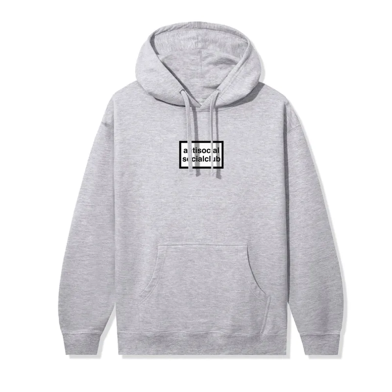 Bullseye Hoodie - Grey Heather made by Anti Social Social Club