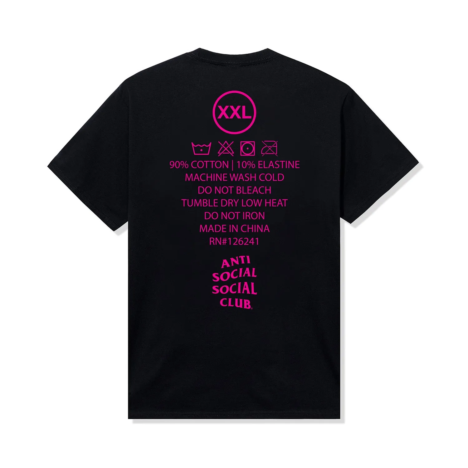 Low Heat Tee - Black sold by Anti Social Social Club product image thumbnail 2
