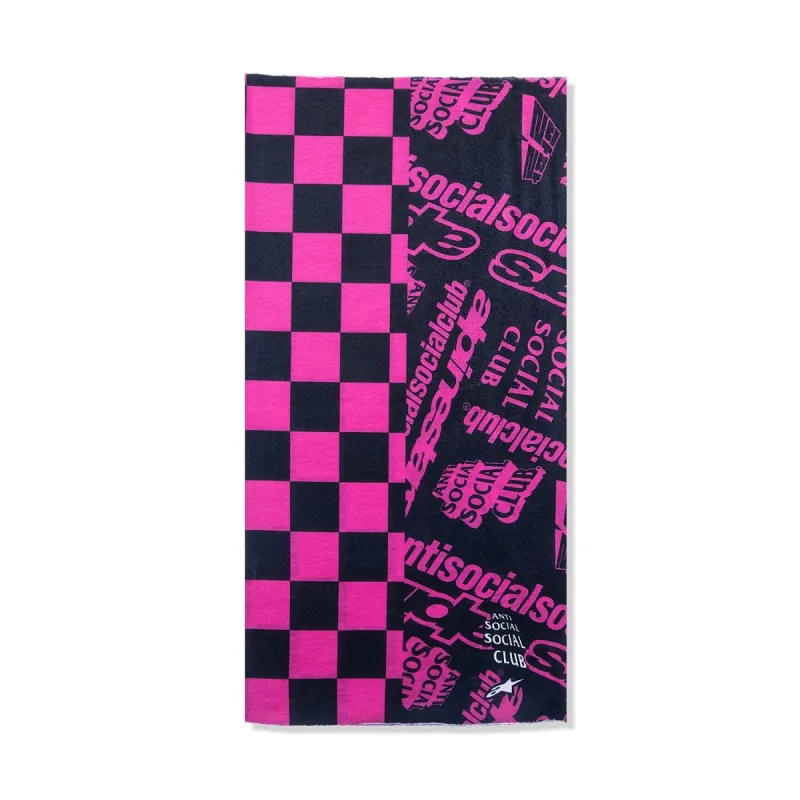 ASSC X Alpine Stars Neck Tube Black made by Anti Social Social Club