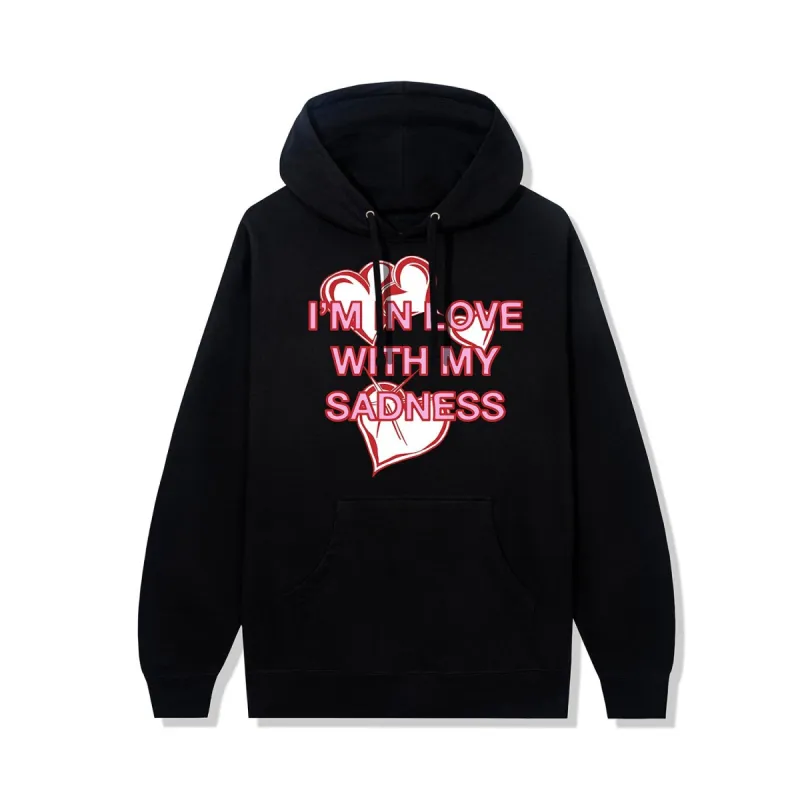 Sadness Black Hoodie sold by Anti Social Social Club