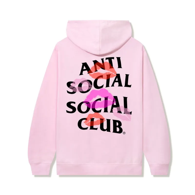 Your Kiss Pink Hoodie sold by Anti Social Social Club