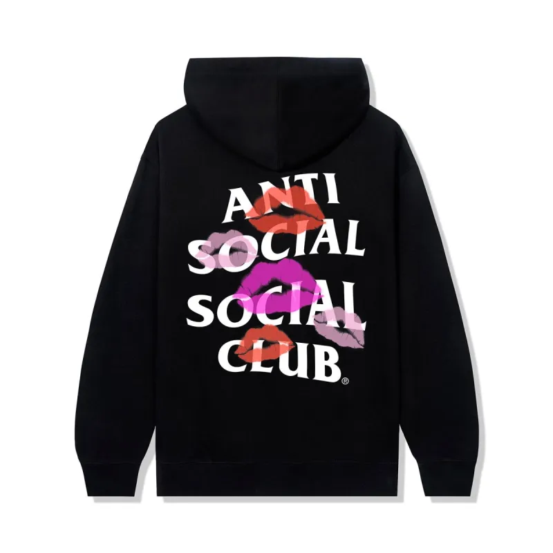 Your Kiss Black Hoodie made by Anti Social Social Club