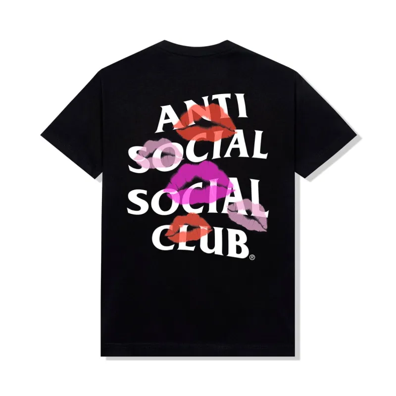 Your Kiss Black Tee sold by Anti Social Social Club