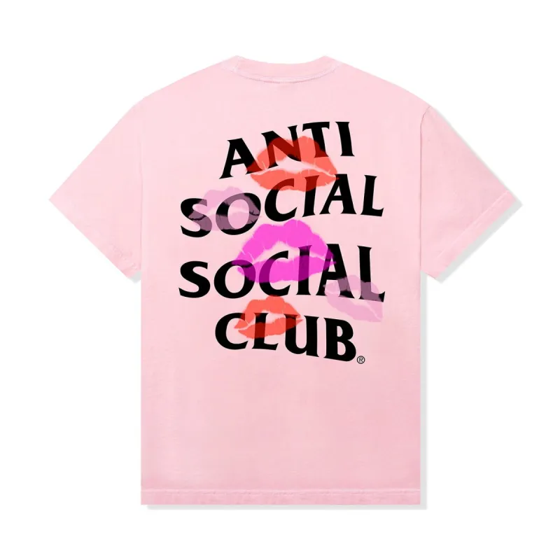 Your Kiss Pink Tee sold by Anti Social Social Club