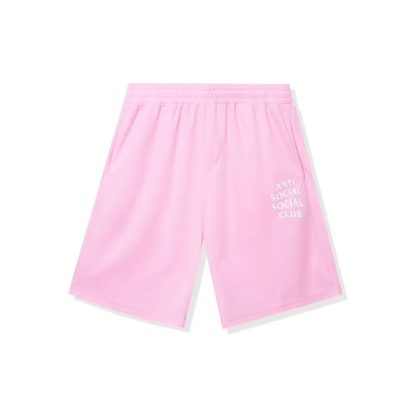 Never Made The Team Pink Mesh Shorts sold by Anti Social Social Club