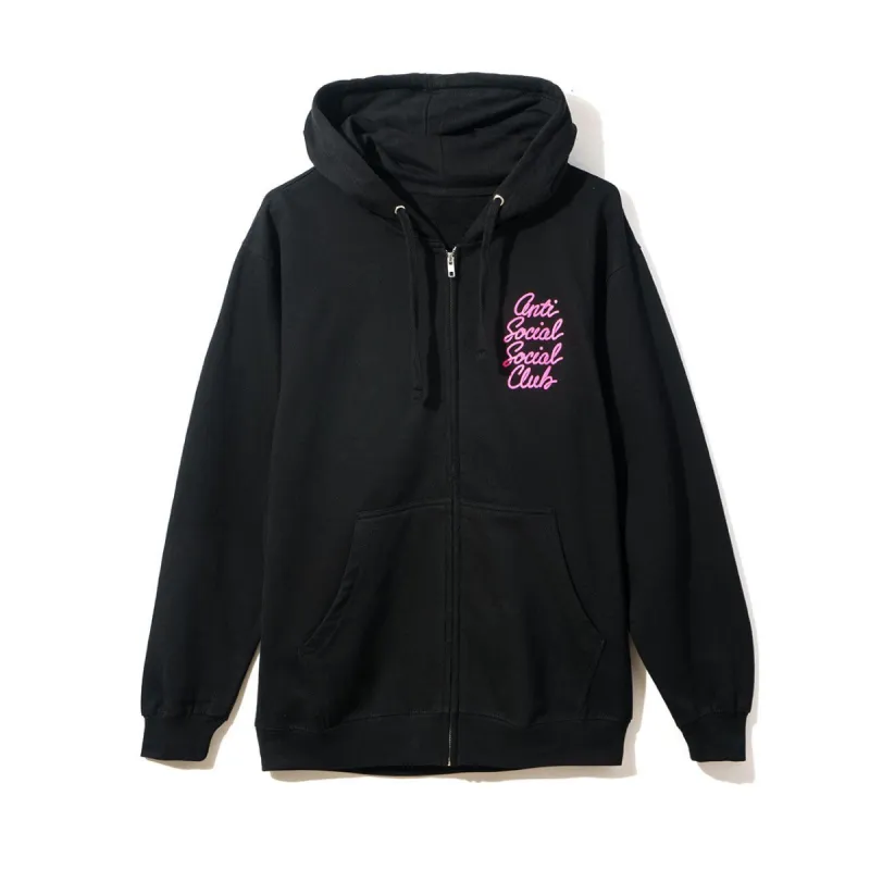 Options Black Zip Hoodie sold by Anti Social Social Club