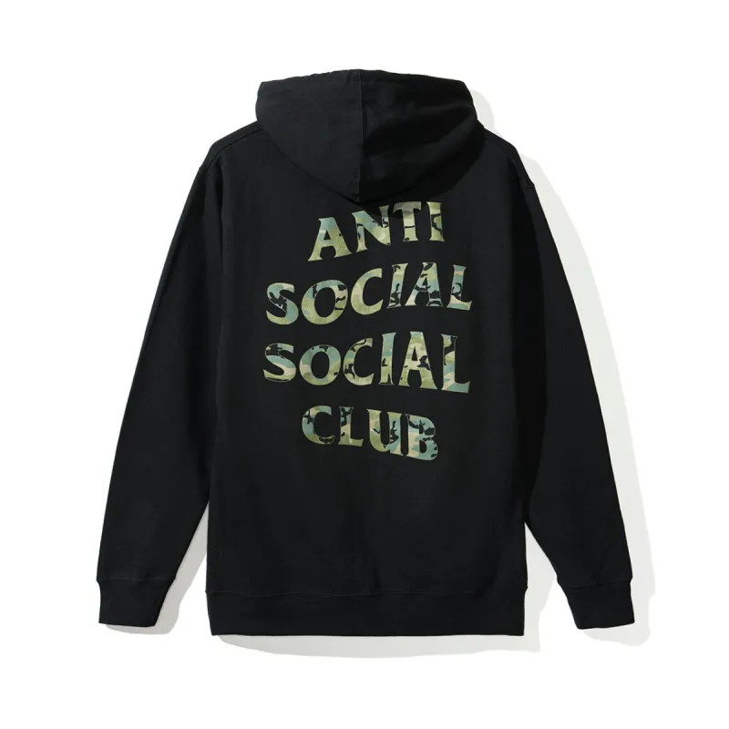 Woody Black Hoody made by Anti Social Social Club