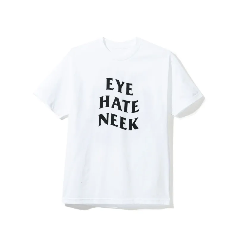 Neek Lurk White Tee made by Anti Social Social Club