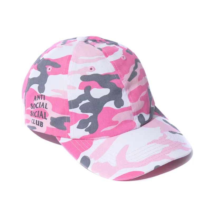 50 Degrees Pink Camo Cap sold by Anti Social Social Club