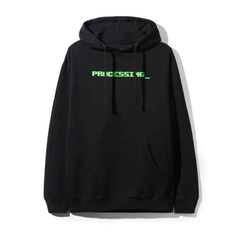 Processing Black Hoodie made by Anti Social Social Club