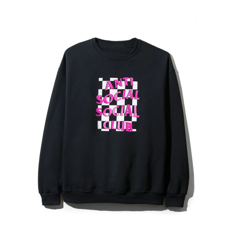 Mall Grab Black Crewneck made by Anti Social Social Club