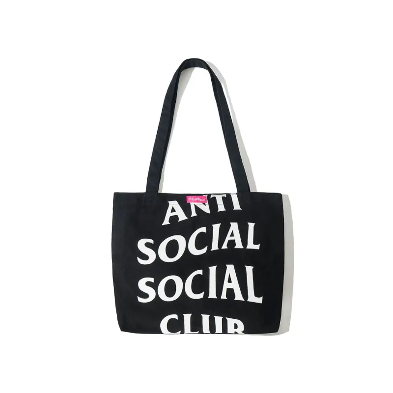 Legroom Black Tote sold by Anti Social Social Club