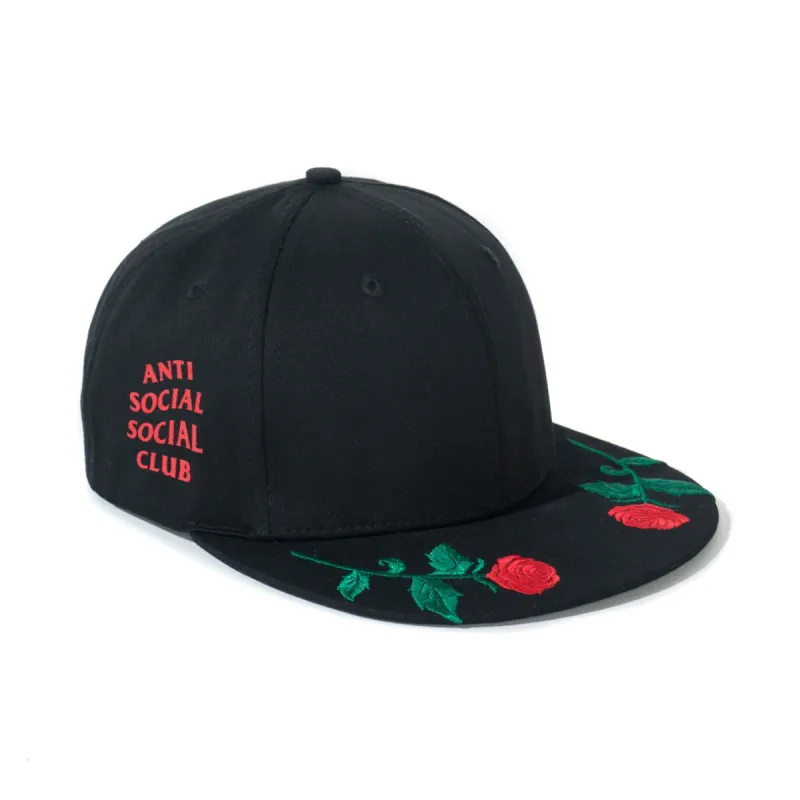 Roses Are Red Black Cap made by Anti Social Social Club