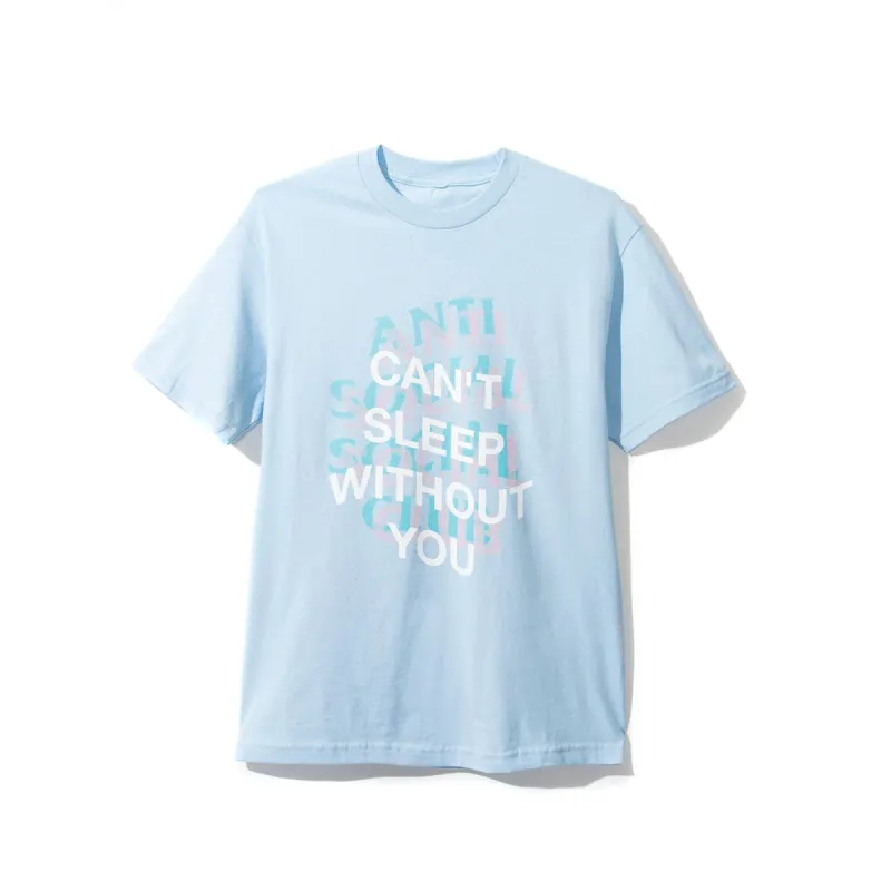 Back Pain Baby Blue Tee made by Anti Social Social Club