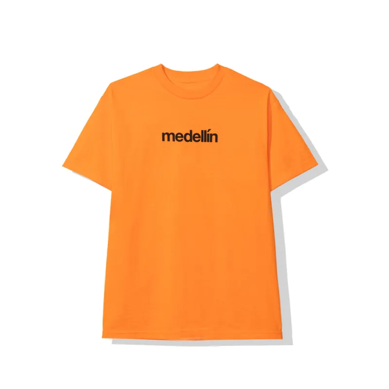 Medellin Orange Tee made by Anti Social Social Club