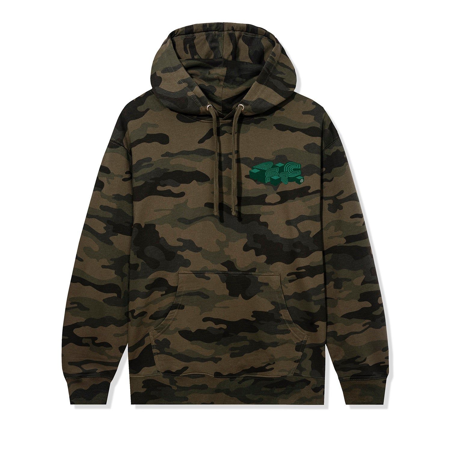 Uncertainty Hoodie - Camo sold by Anti Social Social Club
