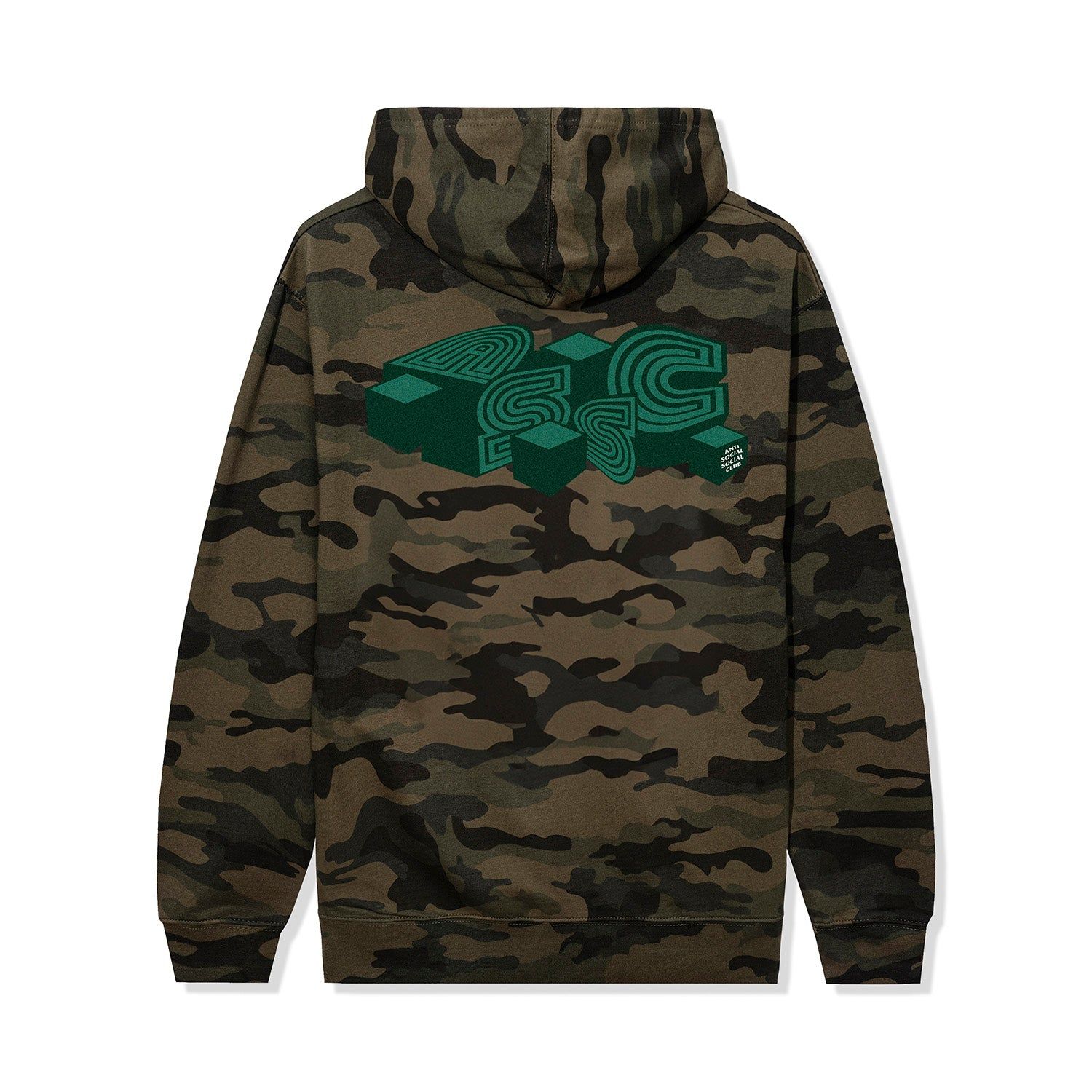 Uncertainty Hoodie - Camo sold by Anti Social Social Club product image thumbnail 2