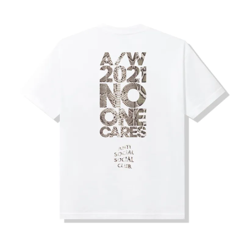 No1 Curr White Tee sold by Anti Social Social Club
