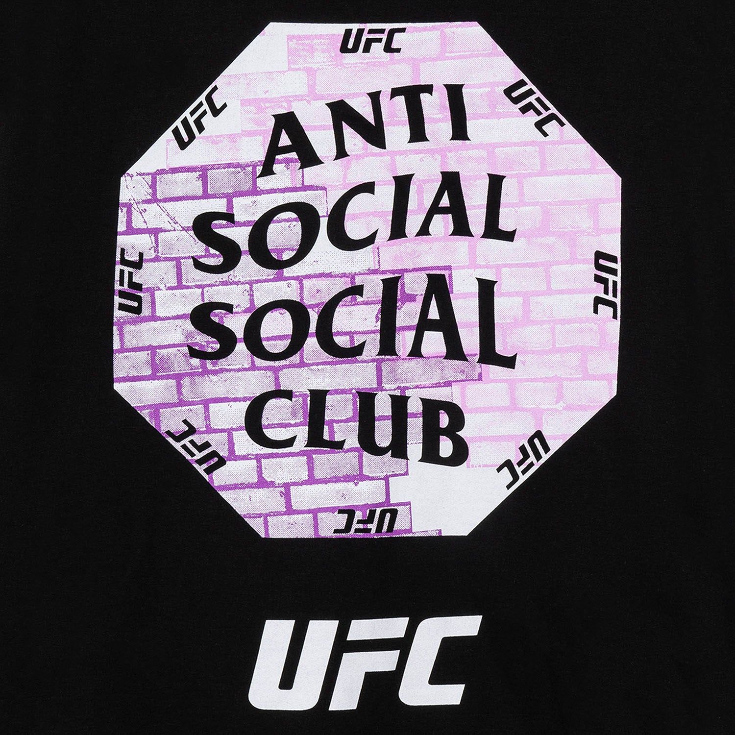 ASSC x UFC Conned Zip-Up - Black sold by Anti Social Social Club product image thumbnail 2
