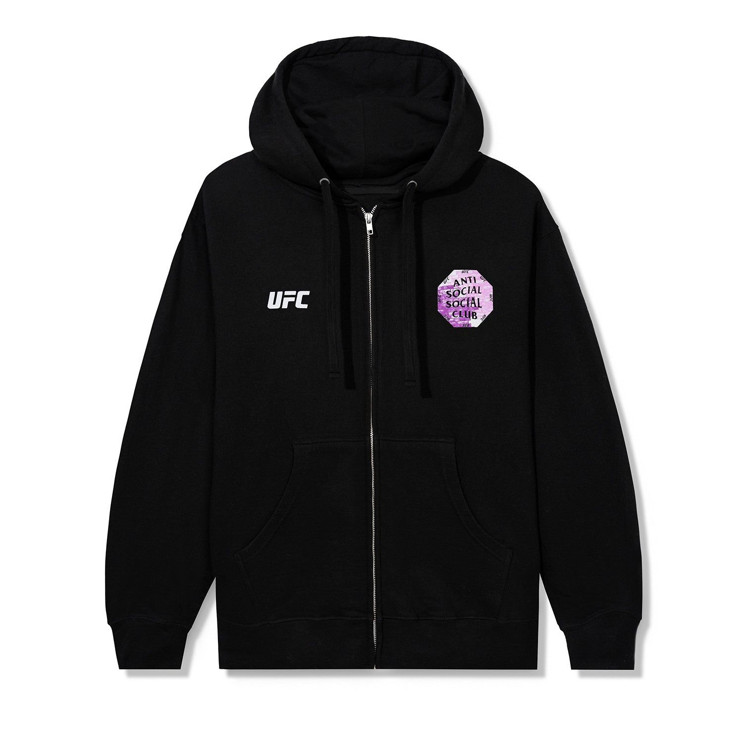 ASSC x UFC Conned Zip-Up - Black sold by Anti Social Social Club product image thumbnail 3