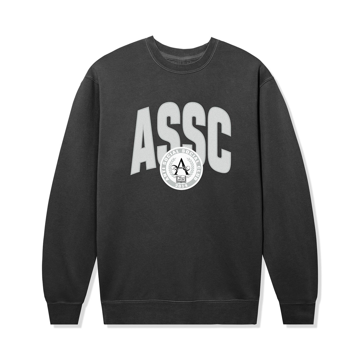 Institution Premium Crewneck - Pigment Black sold by Anti Social Social Club