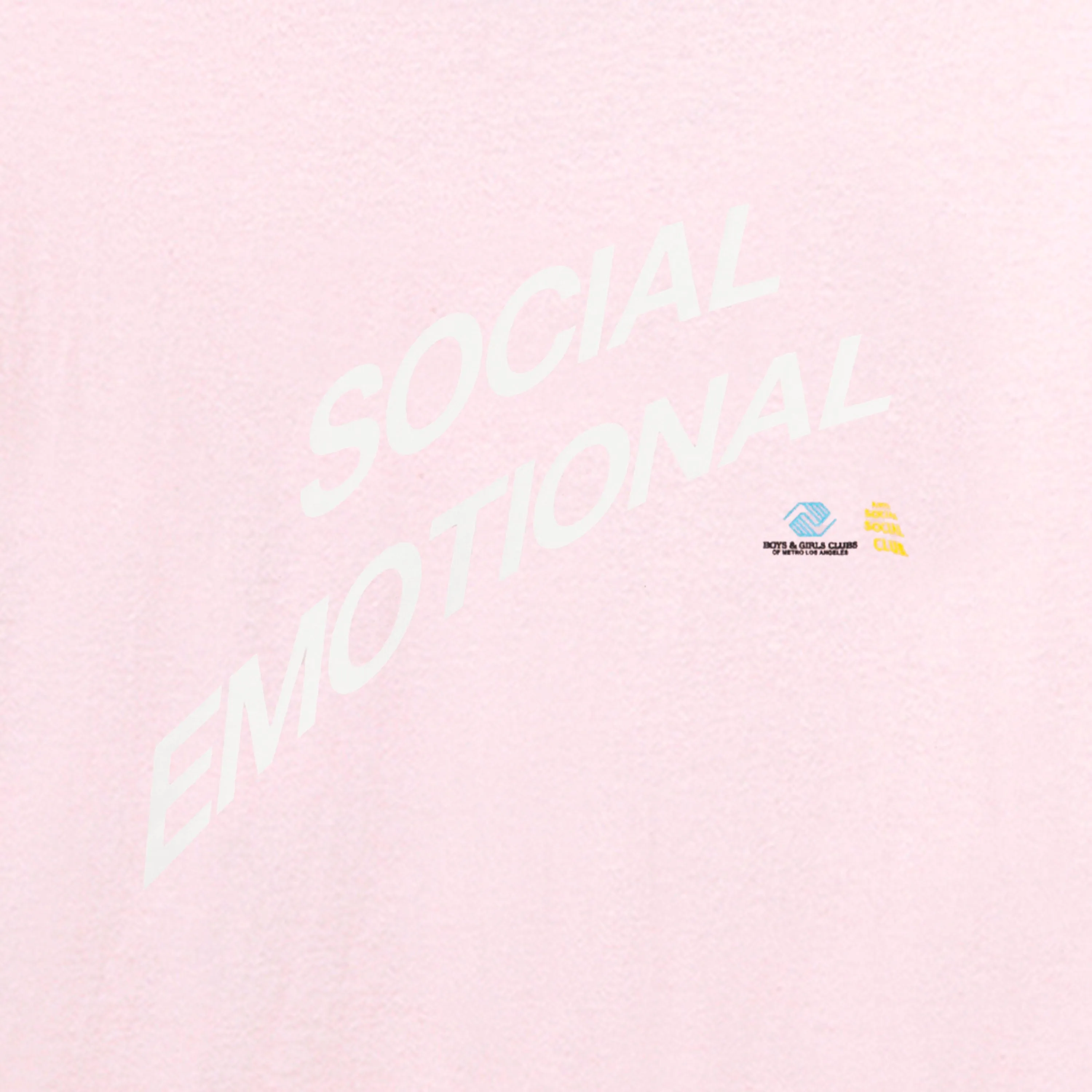ASSC x BGCMLA Social Emotional Tee (Pink) sold by Anti Social Social Club product image thumbnail 4