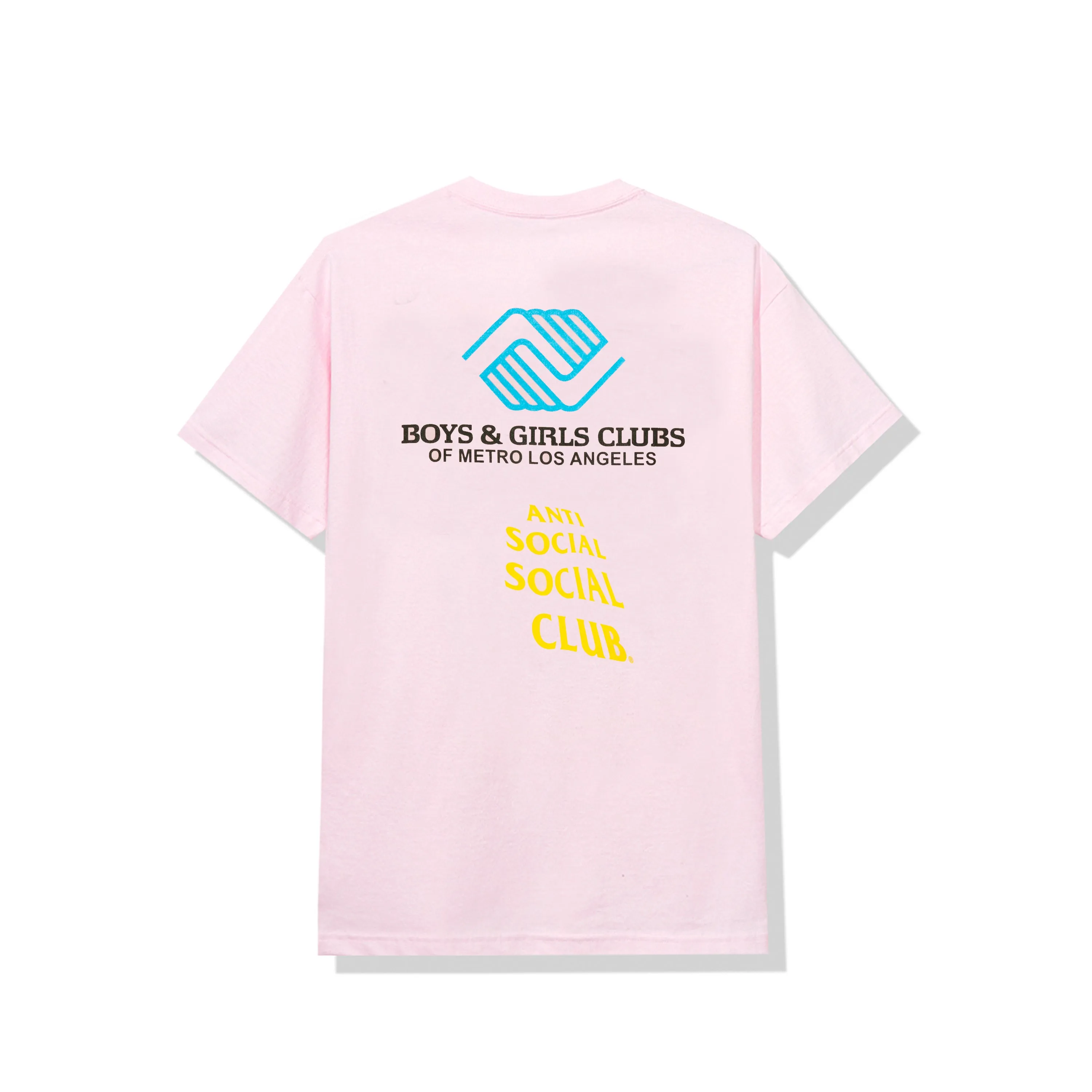 ASSC x BGCMLA Social Emotional Tee (Pink) sold by Anti Social Social Club