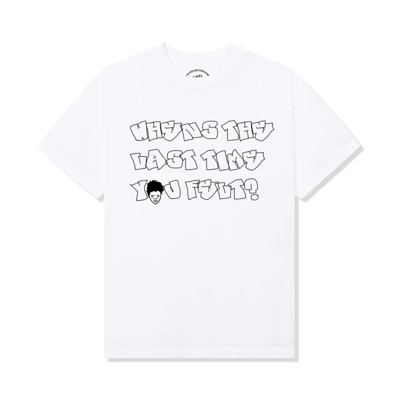ASSC x Bryant Giles Felt Tee - White sold by Anti Social Social Club