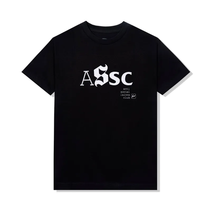 Type A Black Tee sold by Anti Social Social Club