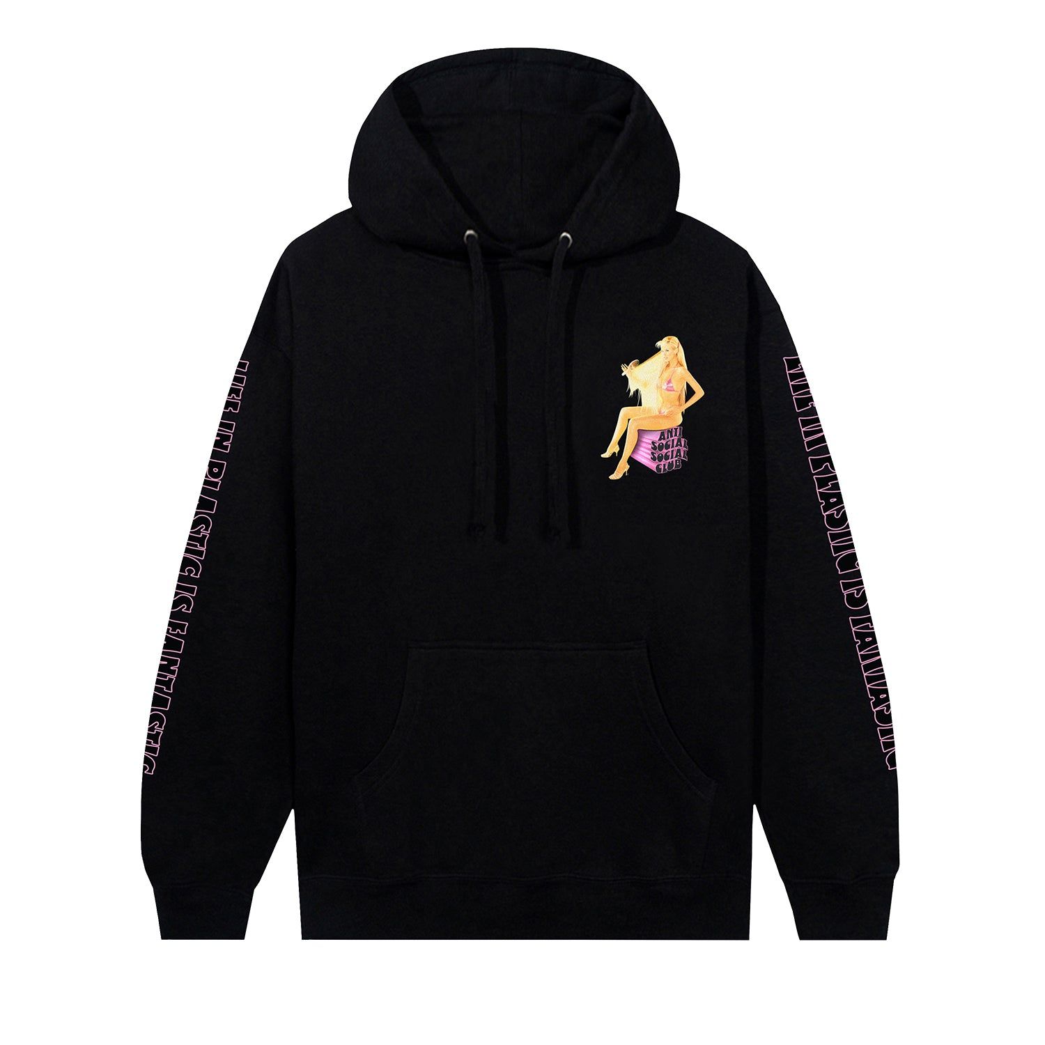 Ellen von Unwerth for ASSC 3D Fantasy Hoodie - Black sold by Anti Social Social Club product image thumbnail 2