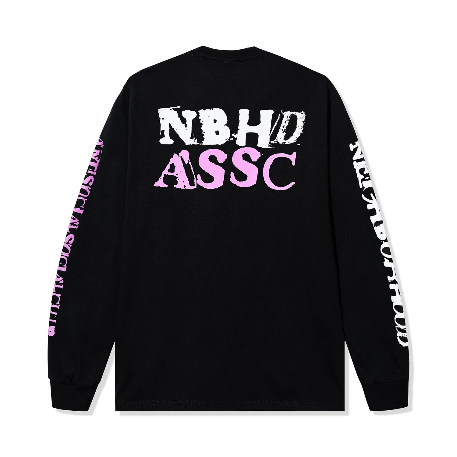 ASSC x Neighborhood Chaos LS Tee - Black sold by Anti Social Social Club