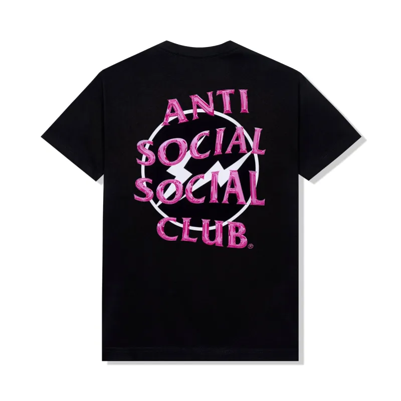 Precious Petals Black Tee (Pink) sold by Anti Social Social Club