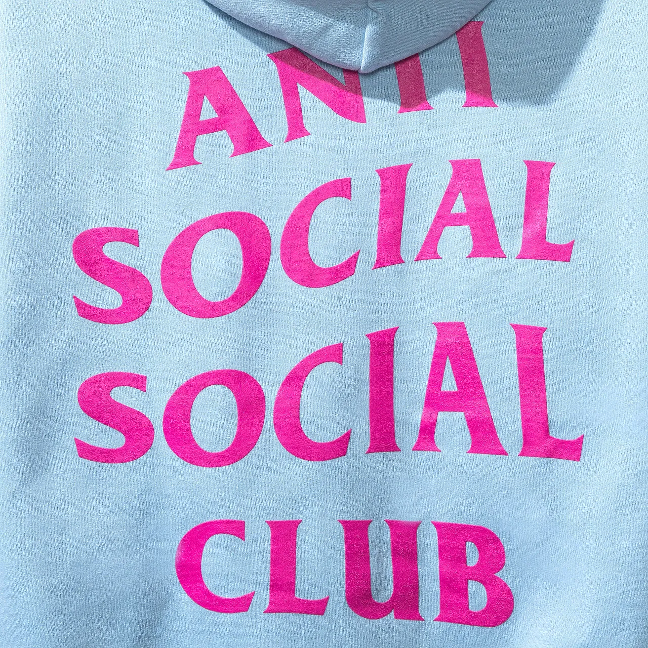 What Sup Blue Hoodie sold by Anti Social Social Club product image thumbnail 3