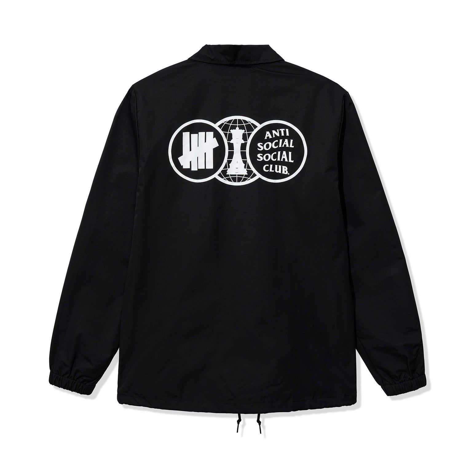 ASSC x Undefeated Position Coach Jacket - Black sold by Anti Social Social Club