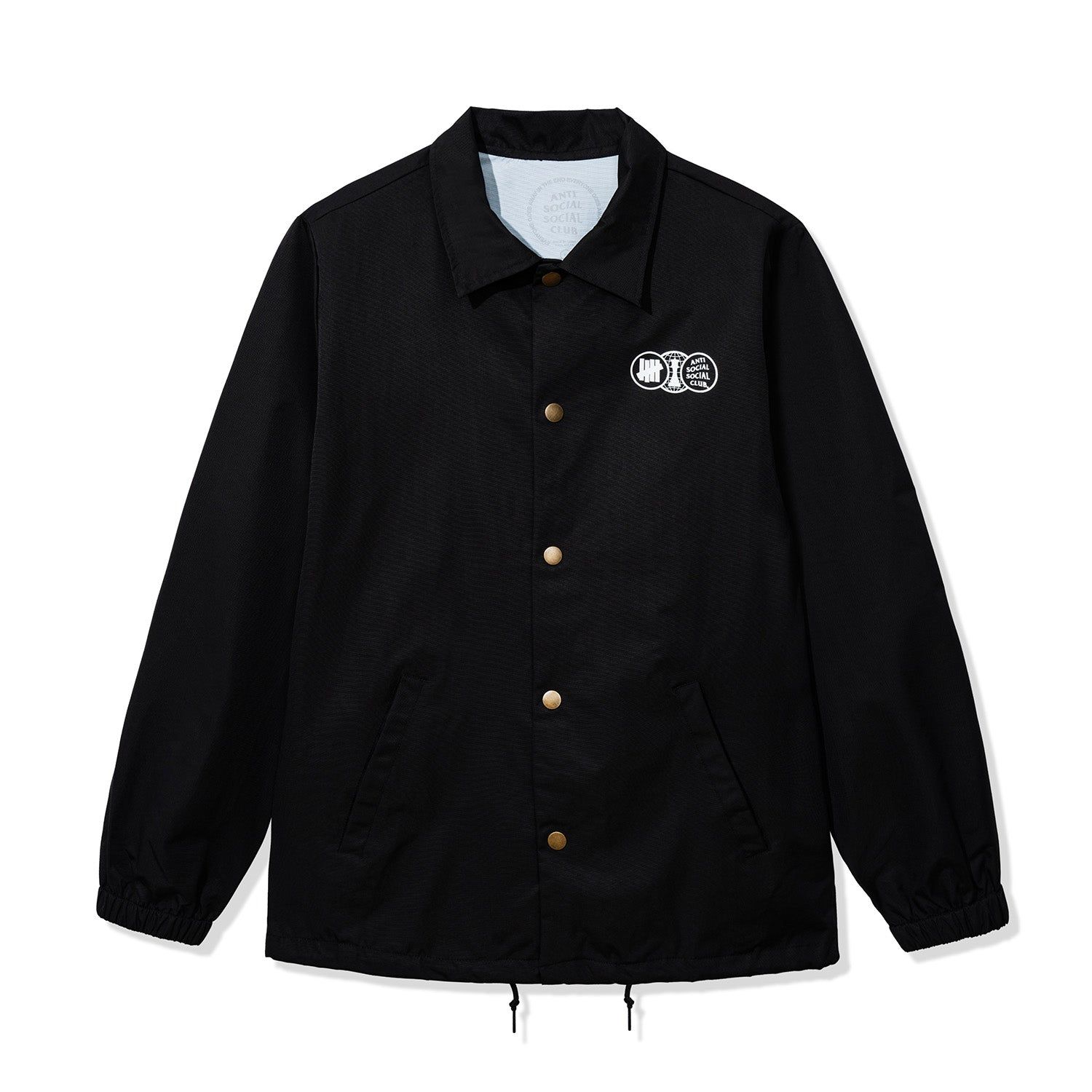 ASSC x Undefeated Position Coach Jacket - Black sold by Anti Social Social Club product image thumbnail 3
