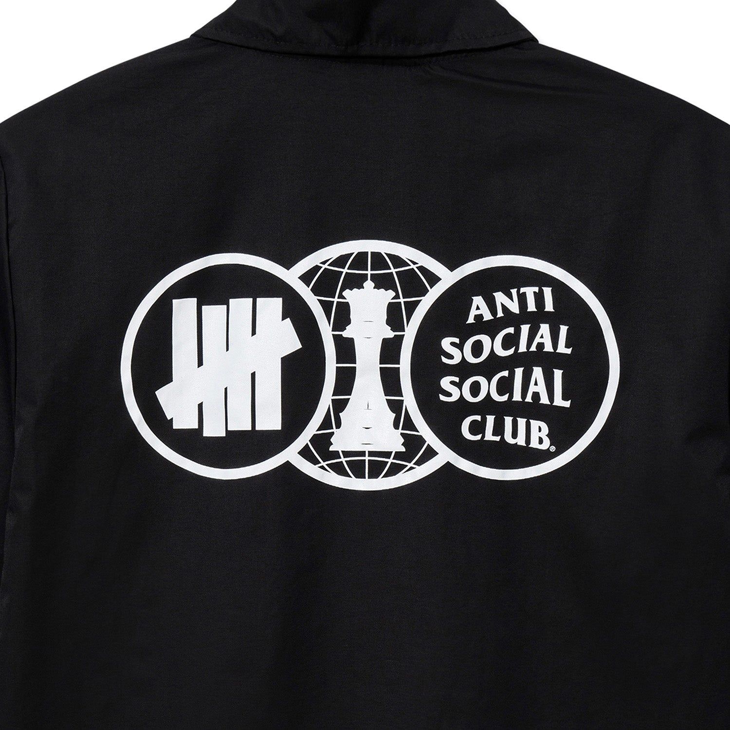 ASSC x Undefeated Position Coach Jacket - Black sold by Anti Social Social Club product image thumbnail 2