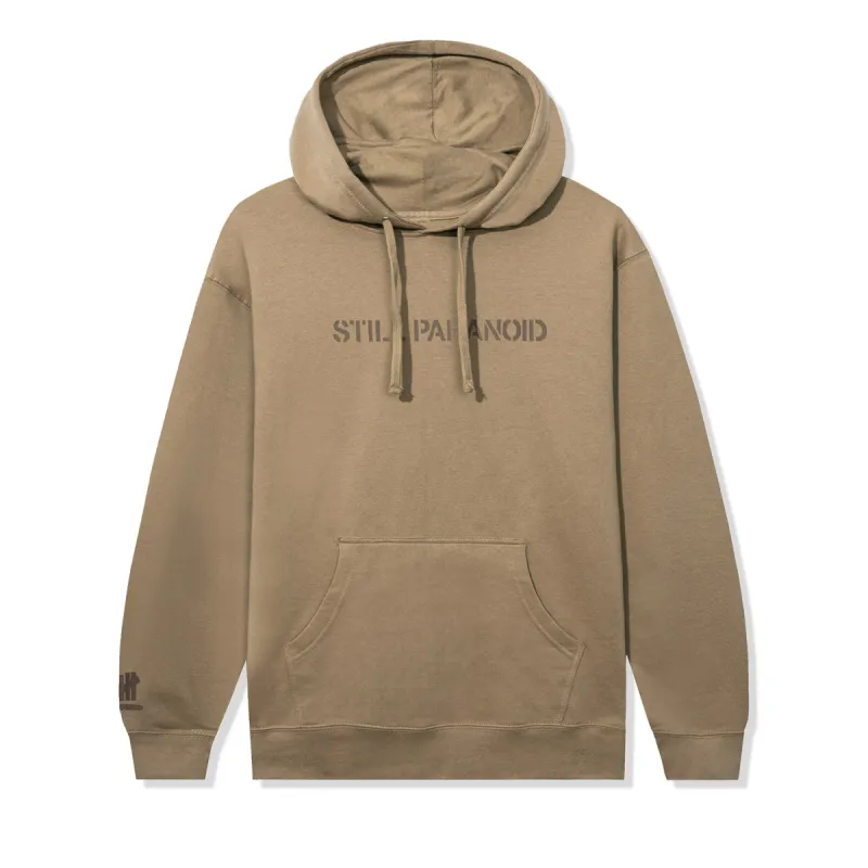 ASSC x Undefeated Still Paranoid Hoodie - Sandstone sold by Anti Social Social Club