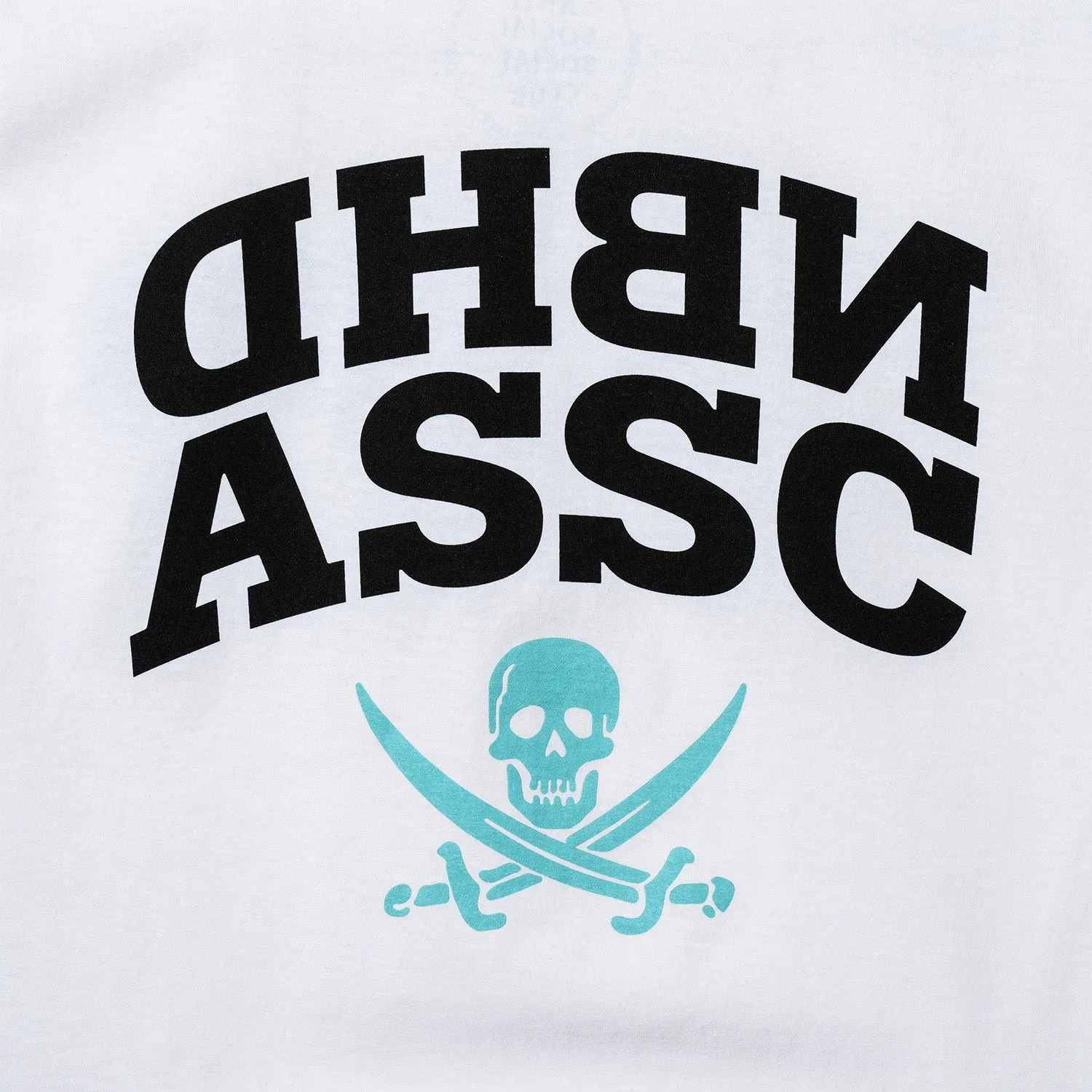 ASSC x Neighborhood Reverse Tee - White/Blue sold by Anti Social Social Club product image thumbnail 3