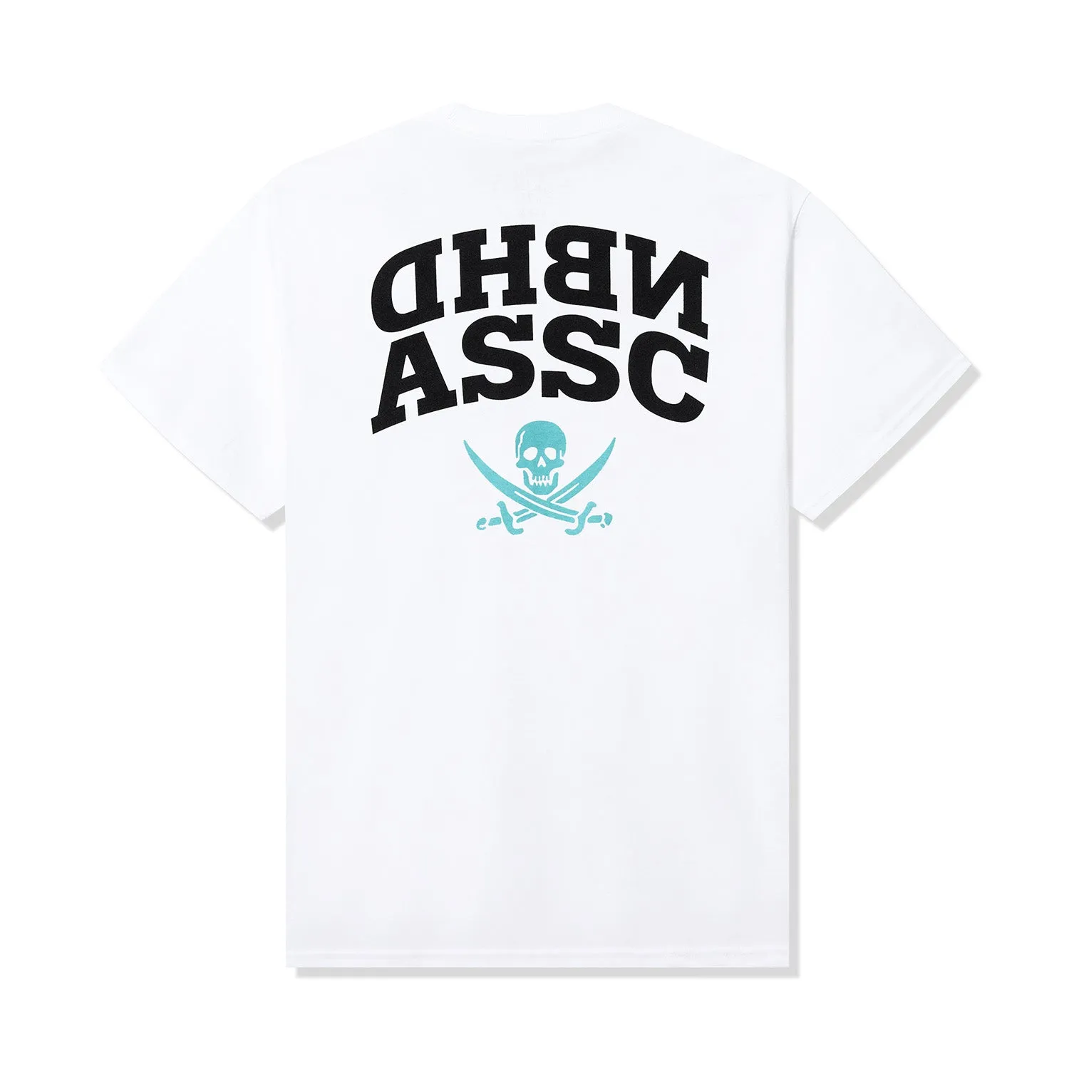 ASSC x Neighborhood Reverse Tee - White/Blue sold by Anti Social Social Club