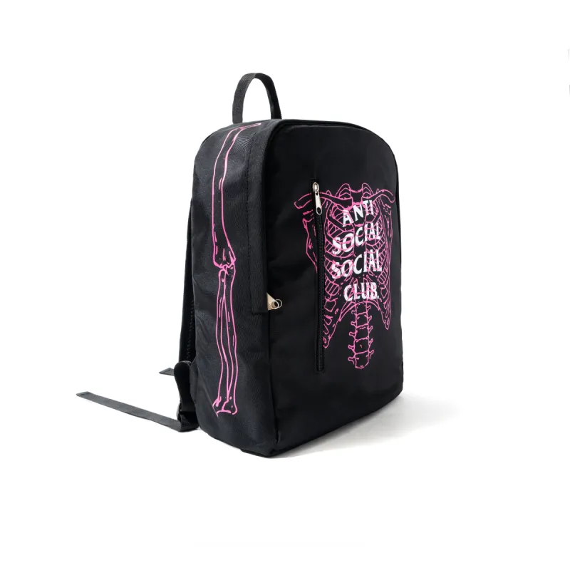 Broken Black Backpack made by Anti Social Social Club
