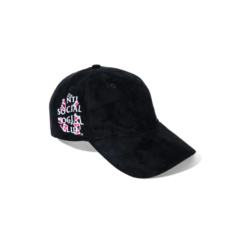 Kkotch Suede Cap - Black made by Anti Social Social Club