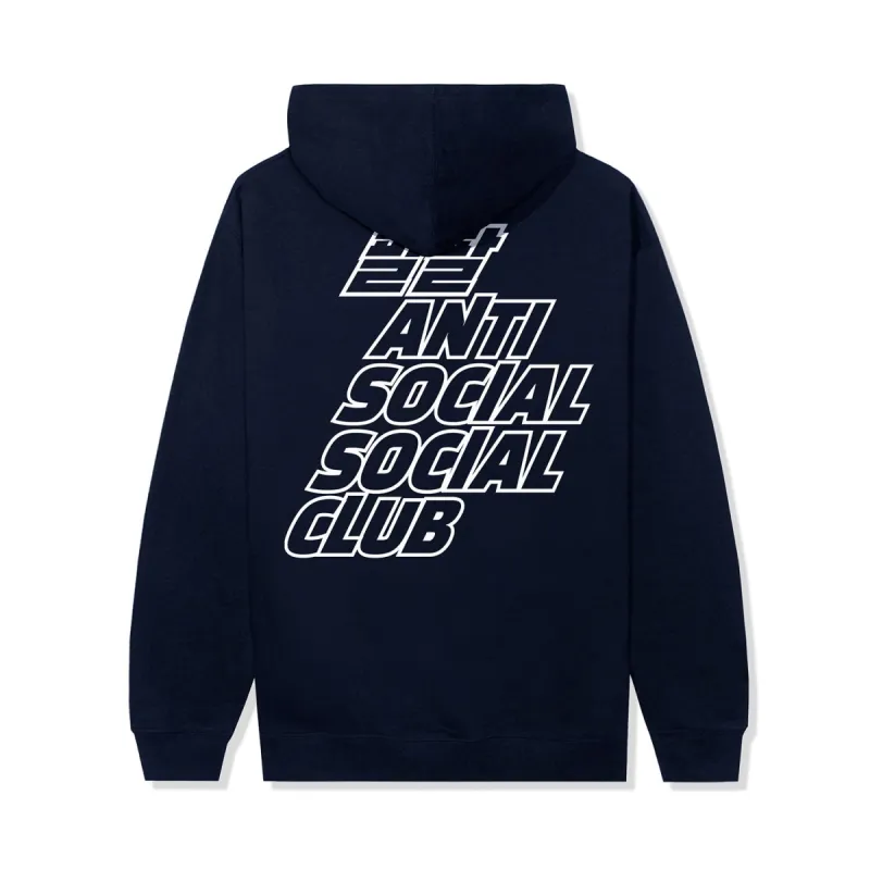 Midnight Club Hoodie - Navy sold by Anti Social Social Club