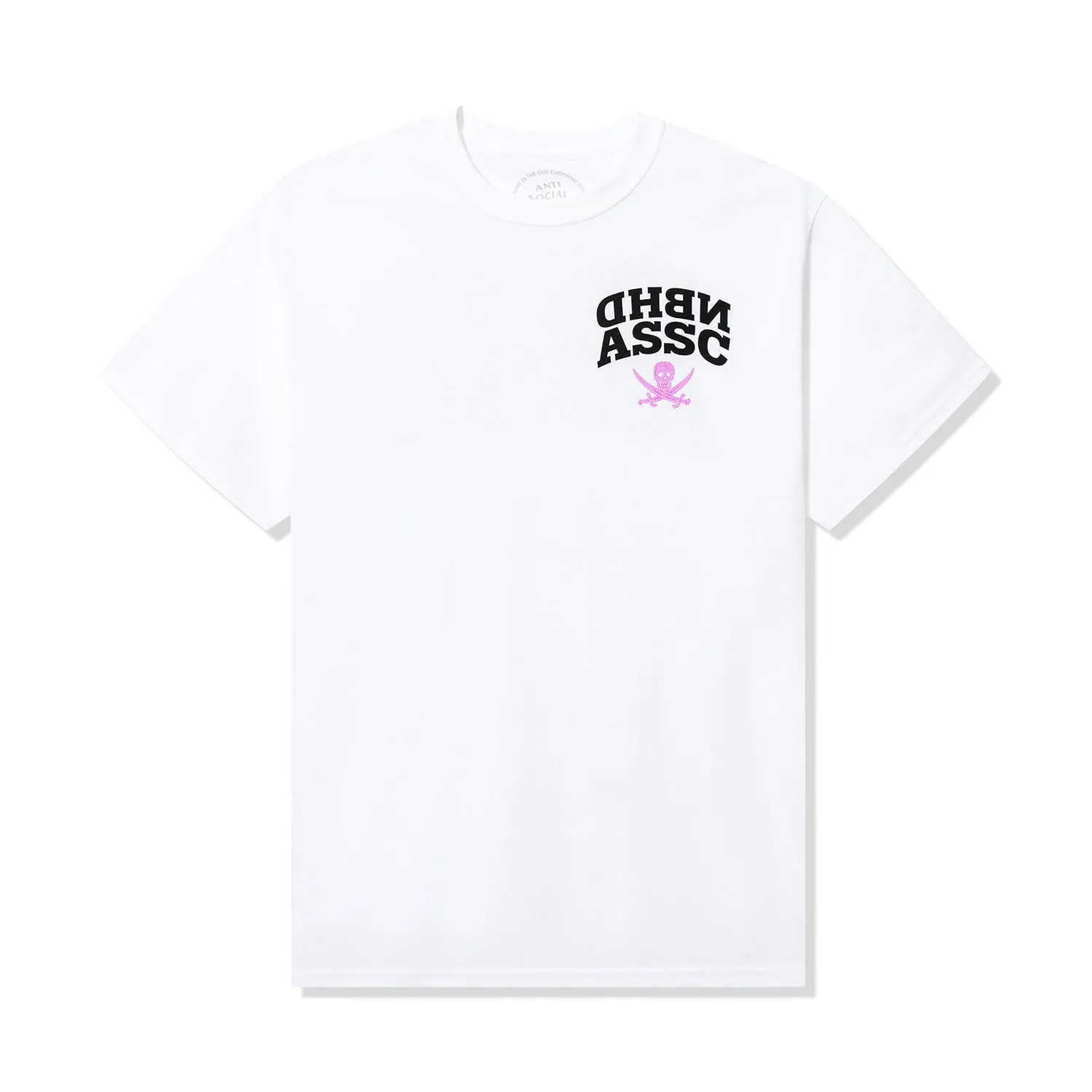 ASSC x Neighborhood Reverse Tee - White/Pink sold by Anti Social Social Club product image thumbnail 2