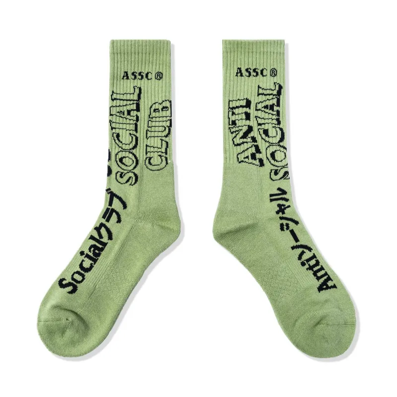 Your Feet Hurt Socks - Green sold by Anti Social Social Club