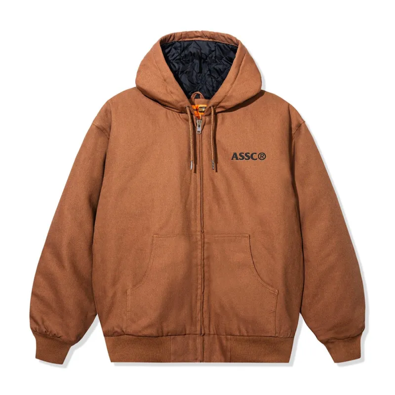 Uncertainty Hooded Jacket - Duck Brown made by Anti Social Social Club