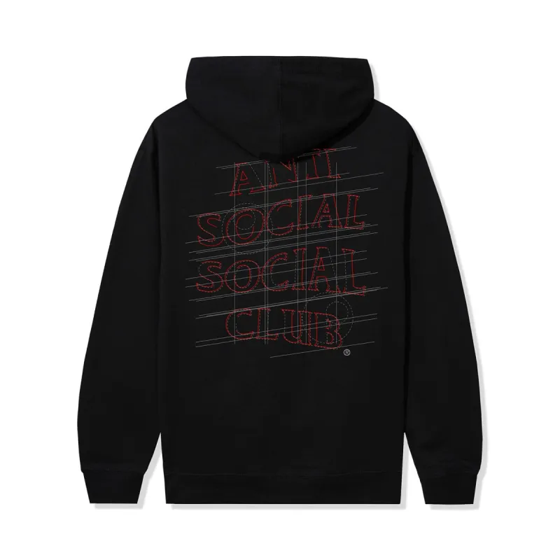 Remain A Mystery Hoodie - Black made by Anti Social Social Club