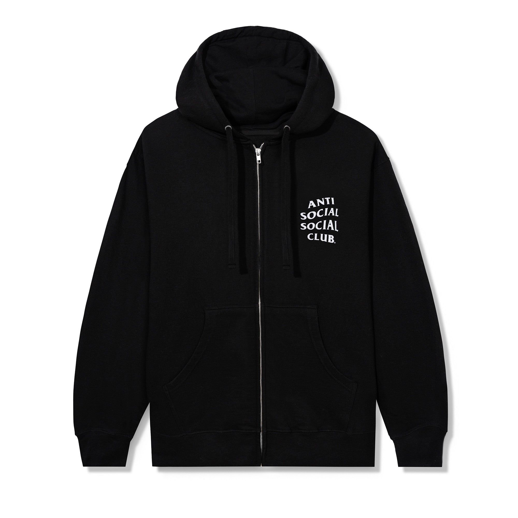 Kkotch Zip-Up Hoodie - Black sold by Anti Social Social Club product image thumbnail 2