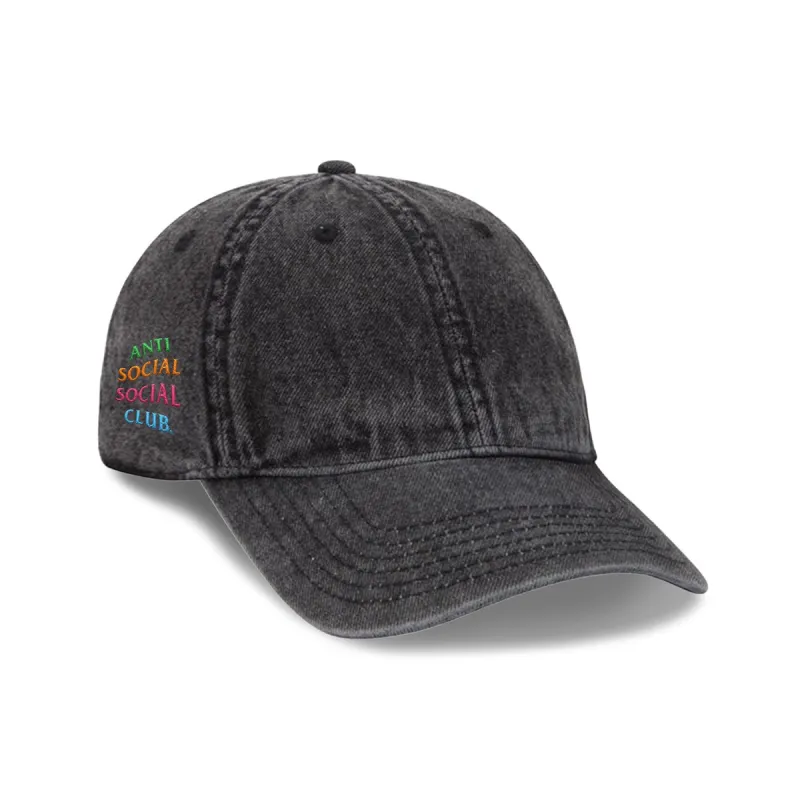 Teleport Cap - Black Denim sold by Anti Social Social Club