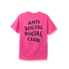 Critical Pink Tee sold by Anti Social Social Club